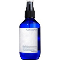 Blue Pyunkang Yul Mist Toner bottle with black spray cap and white label, 200ml capacity.