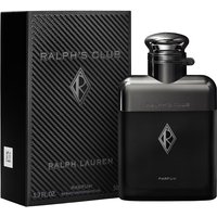 Black Ralph Lauren Ralph's Club Eau De Parfum 50ml bottle with silver cap and matching textured box.