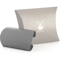 Gray Mühle Companion razor blade guard with curved edges and embossed logo.