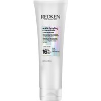 White tube of Redken Acidic Bonding Concentrate Liquid Mask, 250ml, with black cap and holographic label detailing.