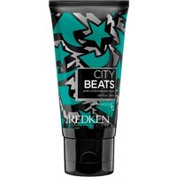 Redken City Beats Times Square Teal Hair Colour, 85ML tube with teal and black graffiti design.