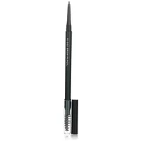 Black RevitaLash Hi-Def Brow Pencil in Cool Brown with spoolie brush and retractable tip.