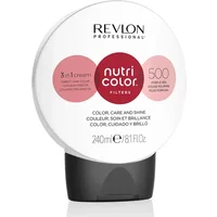 White Revlon Professional Nutri Colour Filters tube with red accents, labeled 500 Purple Red, 240ml size.