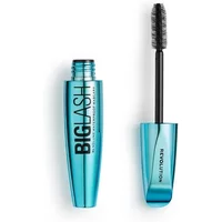 Teal Revolution Big Lash Waterproof Volume Mascara with black brush applicator, bold black text on tube.