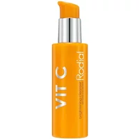 Orange Rodial Vit C Brightening Cleanser bottle with silver pump and white text, 135ml size.