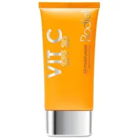 Orange tube of Rodial Vit C SPF 30 Moisturiser with silver cap and bold white text.