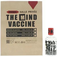 Salle Privee RVDK The Mind Vaccine Eau De Parfum 100ml, clear bottle with bold black text, beige box packaging.