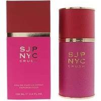 Pink and gold Sarah Jessica Parker NYC Crush Eau De Parfum 100ml bottle with matching box.