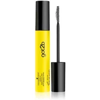 Yellow Schwarzkopf Glued 4 Brows & Edges gel tube with black cap and applicator brush.