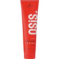Red Schwarzkopf OSiS+ Rock-Hard Instant Hold Glue tube with bold white text and black cap, 150ml size.