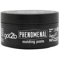 Black Schwarzkopf Phenomenal Moulding Paste 100ml jar with white text and matte finish.