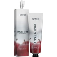 Scottish Fine Soaps Apple & Spice Hand Cream 75ml in white tube with red apple design and matching box.