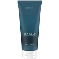 Dark teal tube of Scottish Fine Soaps Sea Kelp Body Wash, 200ml, with white cap and minimalist text design.