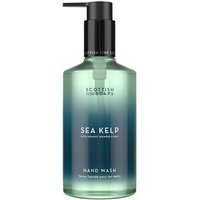 Clear pump bottle with green gradient, labeled "Scottish Fine Soaps Sea Kelp Hand Wash 300ml."