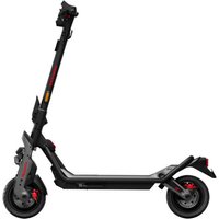 Black and grey Segway GT3 E electric scooter with red accents and large wheels.