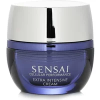 Sensai Cellular Performance cream in a sleek blue jar with a shiny silver lid, 40ml size.