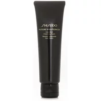 Black tube of Shiseido Future Solution LX Cleansing Foam with white text, 125ml size.