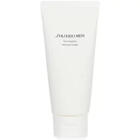 White Shiseido Men Face Cleanser tube, 125ml, with minimalist black text and flip-top cap.