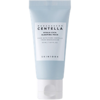 Light blue tube of SKIN1004 Madagascar Centella Hyalu-Cica Sleeping Pack, 30 ml, with white cap and label.