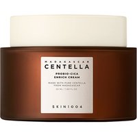 Brown jar of Skin1004 Probio-Cica Enrich Cream with white lid and label, 50 ml for dry, dehydrated skin.
