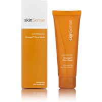 Orange tube of SkinSense Advanced Energel Face Mask 50ml with matching box, white text branding.