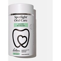 Spotlight Oral Care Ultra Teeth Whitening Strips box with tooth design and green label.