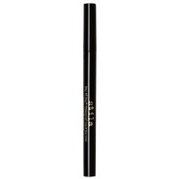 Black Stila Stay All Day Waterproof Liquid Eye Liner pen with gold text, sleek design, and intense jade color.