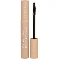 Beige Sunkissed Cocoa Lashes Brown Mascara 10ml with sleek tube and black bristle wand.