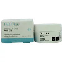 Talika Skintelligence Anti-Age Day Cream 50ml in white jar with teal and white box packaging.