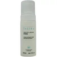 Talika Skintelligence Hydra Face Foaming Cleanser 150ml, white bottle with blue text and pump dispenser.