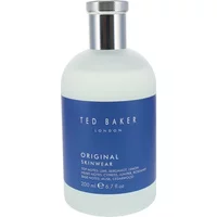 Ted Baker Skinwear Eau De Toilette 200ml, frosted glass bottle with blue label and silver cap.