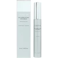 TIRTIR Lifting Eye Cream 15ml in sleek silver tube with matching box, featuring minimalist text and design.