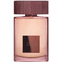 Pink Tom Ford Cafe Rose Eau de Parfum bottle with ribbed cap and square label, 50 ml size.