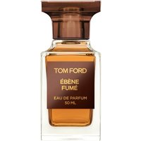 Tom Ford Ebene Fume Eau de Parfum 50 ml, amber liquid in clear bottle with dark brown cap and label.