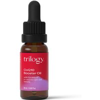 Trilogy Age Proof CoQ10 Booster Serum 20ml in amber bottle with black dropper and red label.