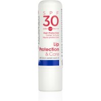 White Ultrasun Lip Protection SPF30 stick with red text and blue accent at the base.