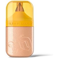 Urban Decay Bond Highlighter - Space Cowboy, gold cap, metallic beige body with embossed logo.
