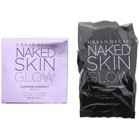 Urban Decay Naked Skin Glow Refill 1.25 Foundation, 13g, in a sleek purple box and black refill packaging.