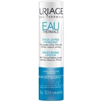 Uriage Eau Thermale Moisturising Lipstick 4g, white tube with blue text and logo.