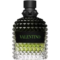 Valentino Uomo Born In Roma Green Stravaganza Eau De Toilette in studded black-to-green gradient bottle, 100ml.