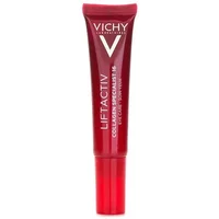 Red Vichy Liftactiv Collagen Specialist Eye Contour 15ml tube with white text and cap.