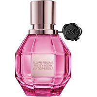 Pink Viktor&Rolf Ruby Orchid Eau de Parfum 30ml bottle with faceted design and black V&R seal.