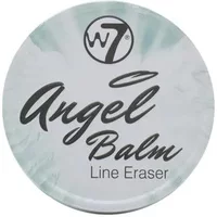 W7 Angel Balm Line Eraser in a round, white container with black logo and text, 18ml size.