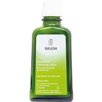Weleda Aknedoron Cleansing Lotion 100ml in a green bottle with white label and white cap.