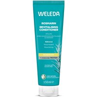 Teal Weleda Rosemary Revitalising Conditioner tube with white text and rosemary graphic, 150ml size.
