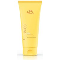 Wella Invigo After Sun Express Conditioner 200ml in a bright yellow tube with orange logo and text.