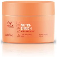 Orange Wella Invigo Nutri Enrich Deep Nourishing Hair Mask 150ml jar with white text and logo.