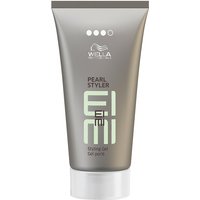 Gray tube of Wella Professionals EIMI Pearl Styler 30ml with white cap and green text.