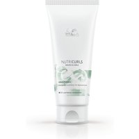 Wella Nutricurls Detangling Conditioner 200ml, white tube with green accents and silver cap.