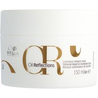 White Wella Professionals Oil Reflections hair mask jar with gold accents, 150ml size.